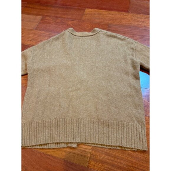 Organic by John Patrick Baez Cashmere Cardigan Sweater | Brown | Size Small - Picture 8 of 13